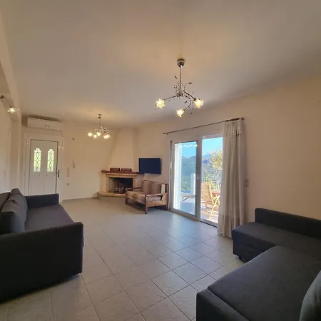 בית נופש The Ionian Blue House Fully Equipped 3br House *